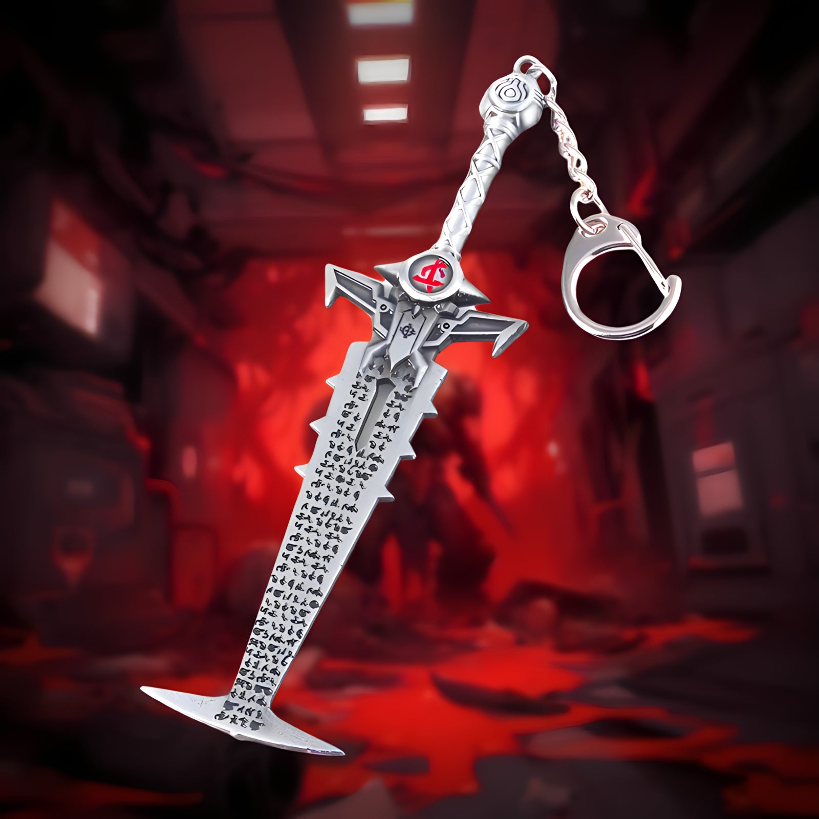 Crucible Sword Keychain