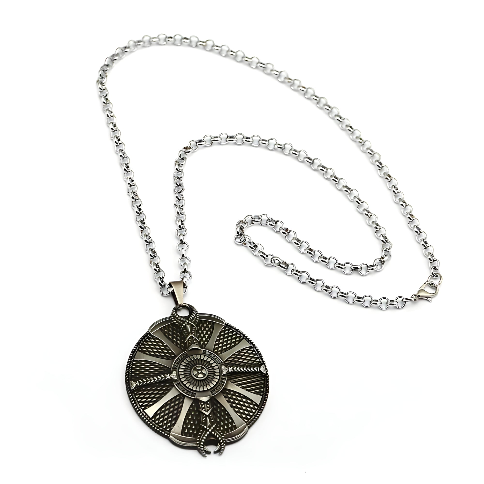Kratos Shield Necklace