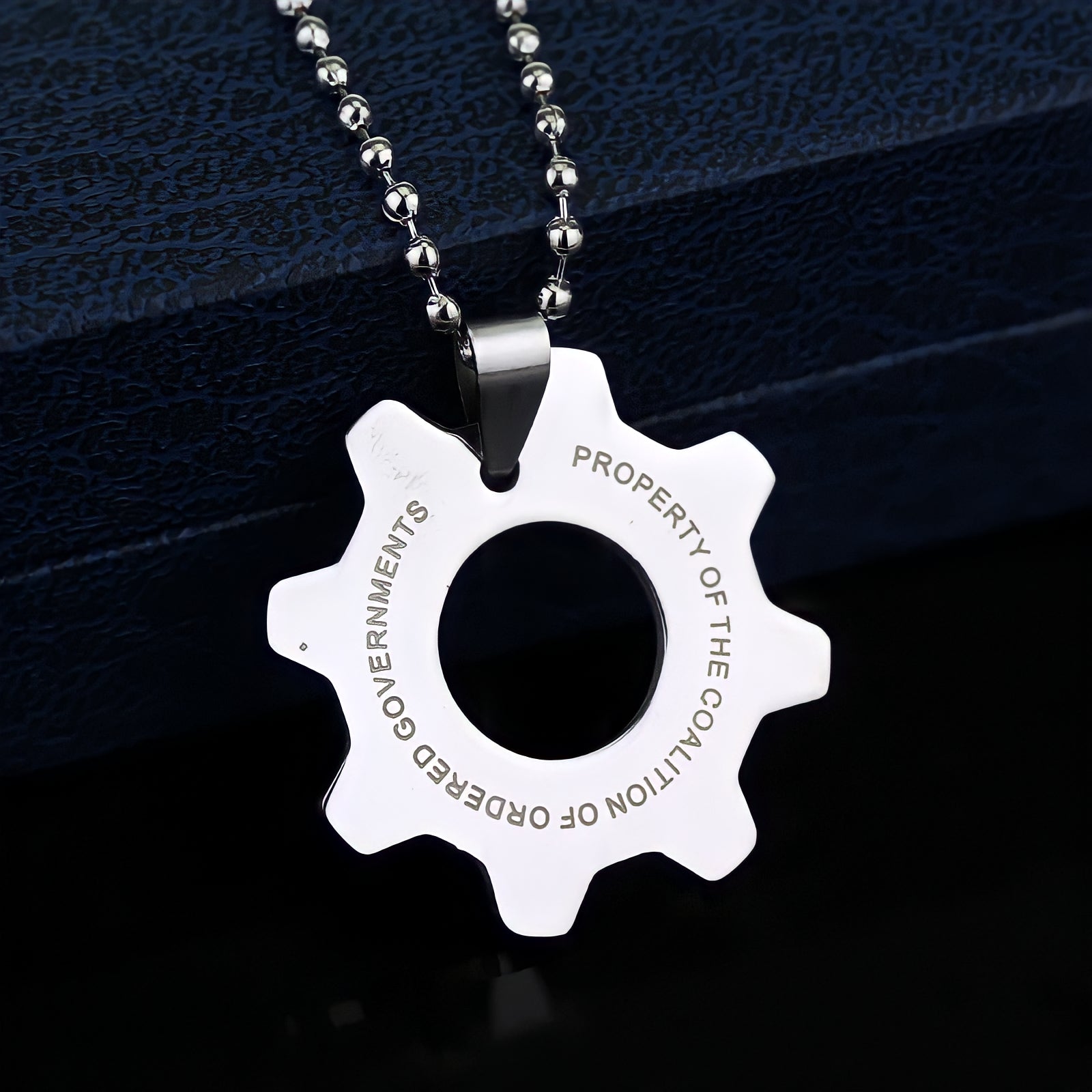 Gears of War Inspired cog Tag - Etsy India